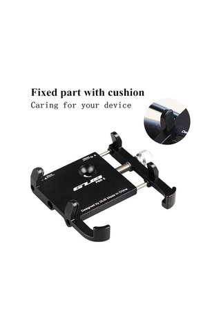 Ebitda Alüminyum Bisiklet Telefon Tutucu Kırmızı Gub Pro2, Dayanıklı, 6 Noktalı Sabitleme, Uzattır, 3.5-6.2 Inç, Standart Kırmızı