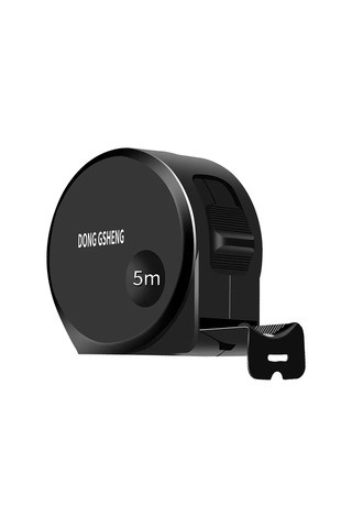 5l25-mezura 3 5 M Siyah Çelik Malzeme Mezura Çok Fonksiyonlu Ev Ağaç İşleme Taşınabilir Ölçme Aracı