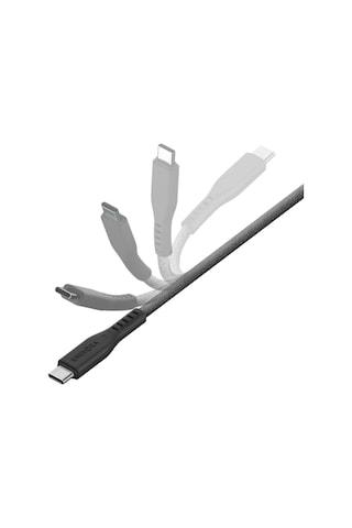 Flow 1m Usb 3.2 Gen 2 240w Type-c To Type-c Pd Hızlı Şarj Kablo - Siyah