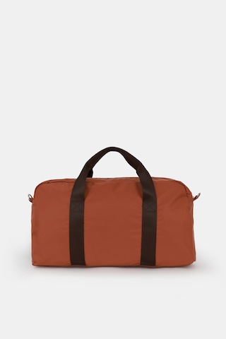 İcone Bag Kadın & Erkek Spor Çantası, Paraşüt Kumaş Önü Cepli Unisex Spor Fitness Gym Çantası Kiremit