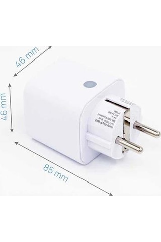 Shelly Plug M Gen3 2'li Akıllı Priz Beyaz
