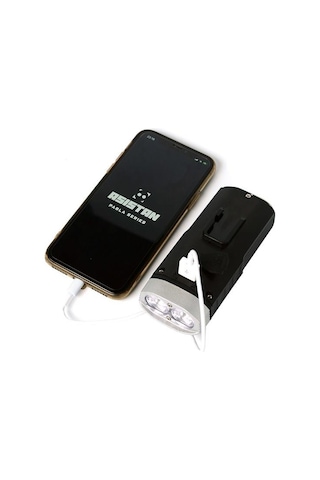 Asistan Parla F500 Usb Şarjlı Far Powerbank Çok Renkli
