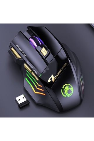 Imice GW-X7 RGB Kablosuz Oyuncu Optik Mouse