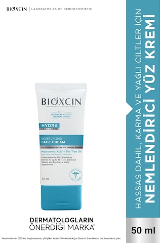 Bıoxcın Hydra Daıly Care Karma Ve Yağlı Ciltler İçin Nemlendirici Krem 50 ML
