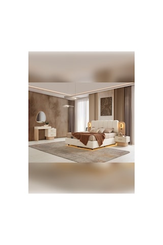 Beydüz Mobilya %100 Mdf Gül Yatak Odası Takımı