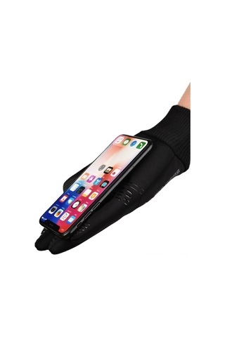 Folinda Erkekler İçin Kışlık Isı Sağlama Eldiveni, Su Geçirmez, Rüzgar Dayanıklı, Dokunmatik Ekran Uyumlu, Moto-siklet, Bisiklet, Dağcılık Ve Dış Etkinlikler İçin Siyah Xl