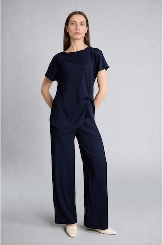 Defacto Straight Fit Düz Paça Bürümcük Pantolon G2919ax26aunv31 Lacivert-nv31