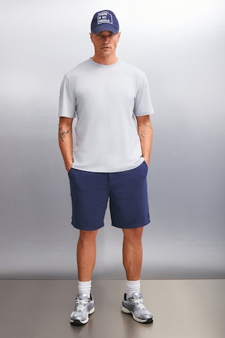 Grimelange Alessandro Erkek 4'lü Organik Pamuk Regular Kalın Dokulu Bisiklet Yaka Pmb/ Gri/ Vzn/ Byz T-shirt