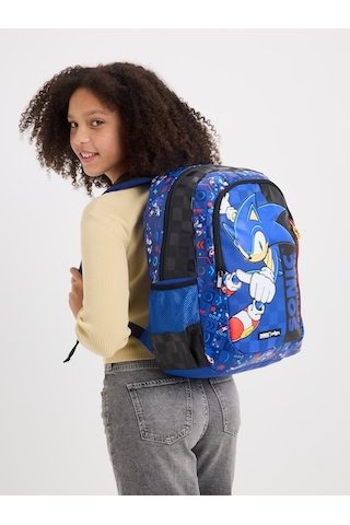 Smiggle - Sonic Klasik Okul Sırt Çantası Diğer