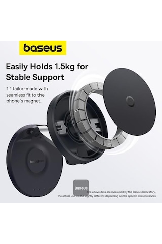 Baseus Magpro Magsafe Foldable Telefon Tutucu-siyah