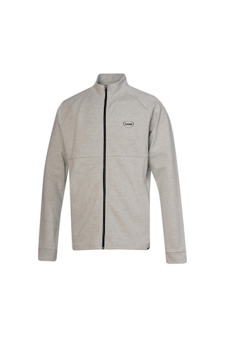 Hummel 922405-2006 Inter Zip Erkek Spor Ceket Gri Melanj
