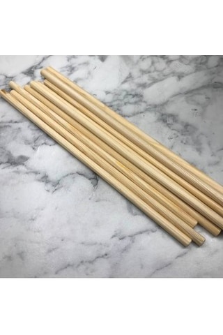 Bambu Çubuklar 20 CM 5 MM 100 Adet