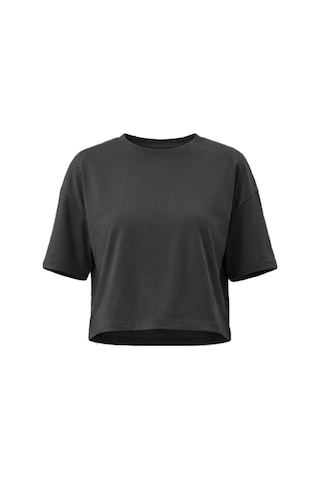 Cottonhıll Premium - Sway Collection Siyah Modal Bisiklet Yaka Tişört