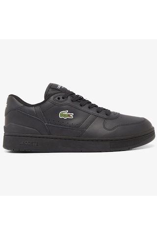 Lacoste T-clip Set 224 02 Leather Mens Sneaker Hakiki Deri Erkek Günlük Spor Ayakkabı Siyah