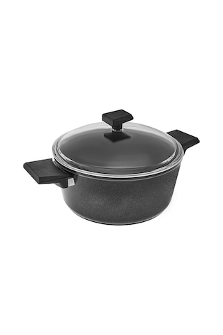 Karaca x Refika Swiss Crystal 20 Cm Tencere Black