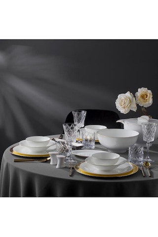 Jumbo Golda 61 Parça 12 Kişilik Yemek Takımı Outlet