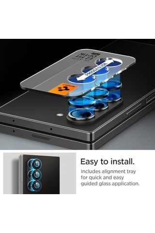 Galaxy Z Fold 6 İle Uyumlu Kamera Lens Camı Koruyucu Kolay Kurulum Glas.tr Ez Fit Optik Pro 2 Adet - Agl07970
