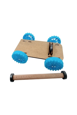 Ece Kendin Yap Mıknatısla Hareket Eden Araba Deney Seti Demonte