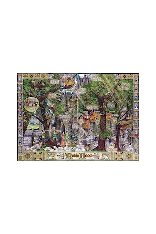 Masterpieces 1000 Parça Adventures Of Robin Hood Puzzle
