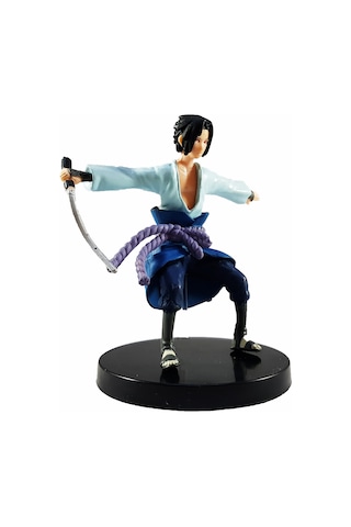 Naruto Actıon Fıgure - Anıme Manga Figür Biblo - 10 CM - Sasuke