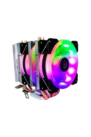 Gabble Gab-rcf251 2 Rgb Fanlı Kule Tipi Cpu Fanı 2x12