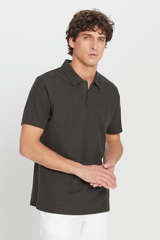 AC&Co / Altınyıldız Classics Erkek Acı Kahve %100 Pamuk Slim Fit Dar Kesim Polo Yaka Jakarlı Triko Tişört Acı Kahve
