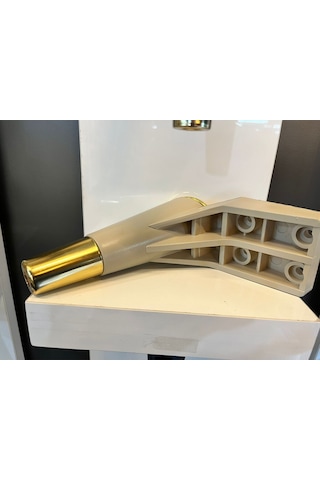 Toryum Sert Plastik Ayak 18cm Kumtaşı Altın Koltuk Komidin Modern Tv Ünite Mobilya Dolap Kitaplık Çok Renkli