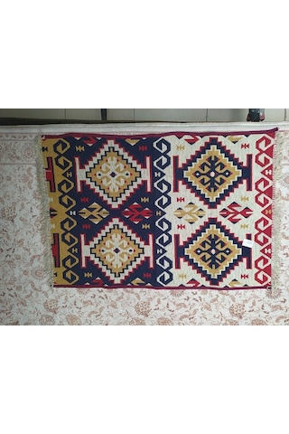 Kilim Antik Otantik Desen Model 80'*125 cm 1 m² Natüre boya  El yapım