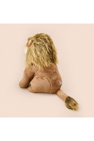 Evidea Soft Ormanların Kralı Aslan Figürlü Yastık - Kahverengi - 30x55 Cm Kahverengi