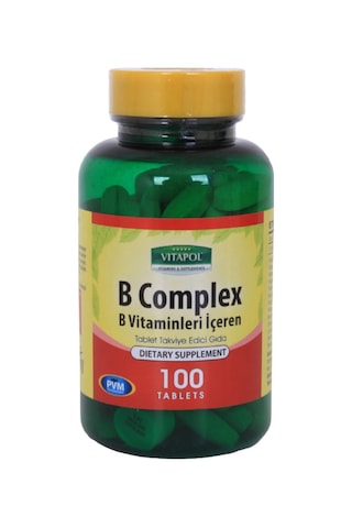 Vitapol Vitamin B Complex 100 Tablet