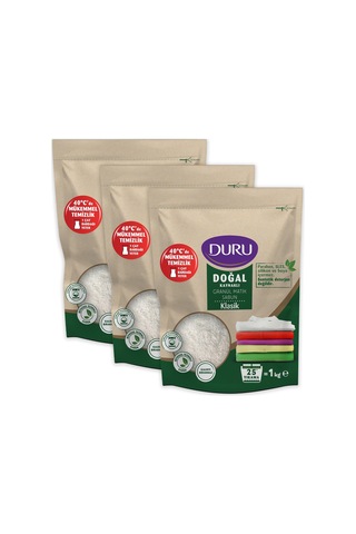 Duru Doğal Granül Matik Sabun Klasik 3 x 1Kg
