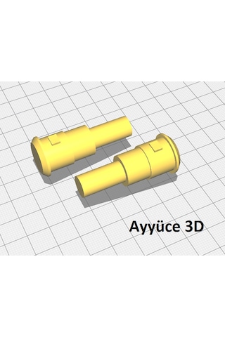 Ayyüce 3d, Mini Cooper R56 Bagaj Pandizot Pimleri, 2x, Siyah