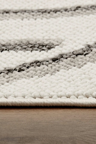 Kaşmir Halı 7/24 İskandinav Elegance Napoli Gri 160x230 CM Salon Mutfak Halısı Yolluk Kilim