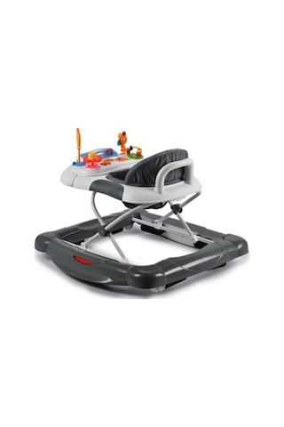 Babyhope 212 Royal Yürüteç Kahve -Müzikli Oyuncaklı Lüks Yürüteç | Örümcek