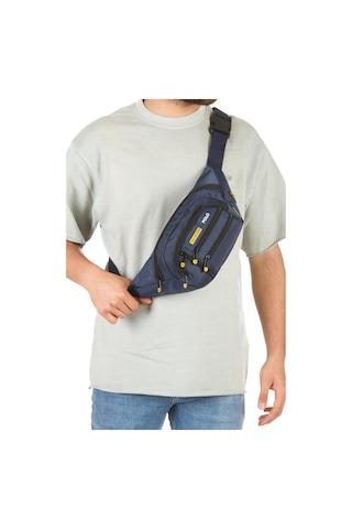 Newish Polo Erkek Çapraz Göğüs Bel Ve Omuz Çantası Lacivert