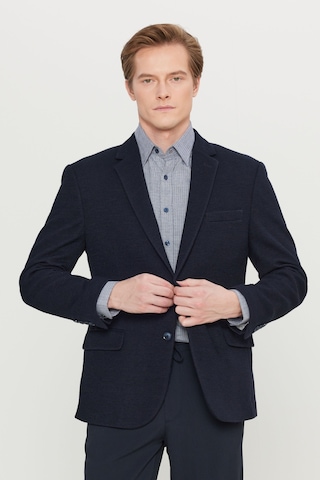 Premıum Altınyıldız Erkek Lacı Yünlü Regular Fit Normal Kesim Mono Yaka Kapak Cepli Blazer Ceket
