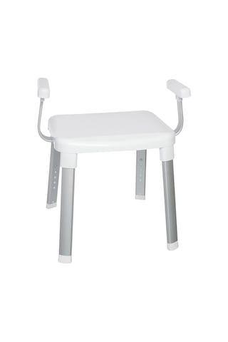 Primanova Cappadocıa Kollu Banyo Sandalyesi M-kv24-01, 50x50x50 Sku: Smg8690010152947 Açık Gri
