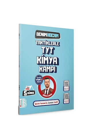 Benim Hocam 2024 Taktiklerle Tyt Kimya Kampı