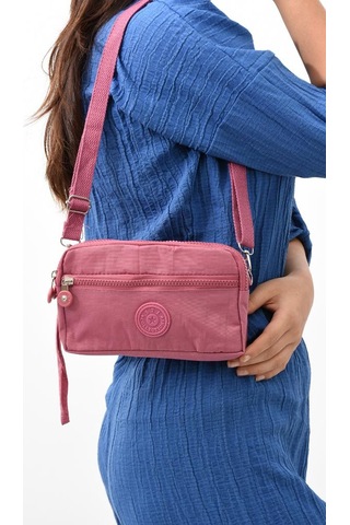 Baginn Klinkır Kumaş Mini Çapraz Askılı Kadın Çanta 571 Collection Yağmur Geçirmez El Çantası 20 10 Cm 001