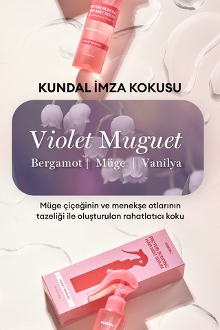 Yoğun Onarıcı Ve Isı Koruyucu Mist Serum Kundal Protein Bonding Hair Mist Serum 150ml Violet Muguet