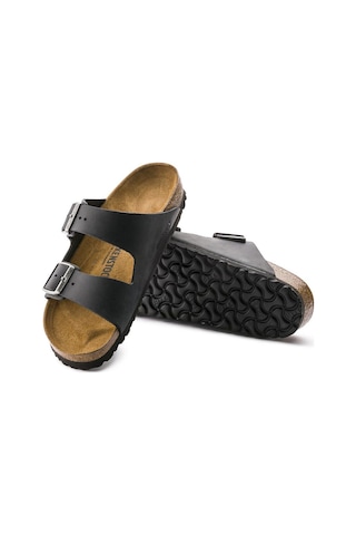 Birkenstock Arizona Leoi Erkek Terlik 552113 Siyah
