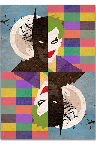 Mabbels Batman Vs Joker 500 Parça Puzzle