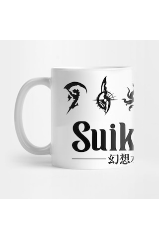 Suikoden Kupa Bardak Çok Renkli