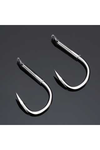 Yuntech01 10 Adet 16 Büyük Balık İçin Yüksek Karbon Çelik Oku Iğnesi - Keskin Uçlu, Dayanıklı, Zıplama Engeli, Deniz Balıkçılığı İçin