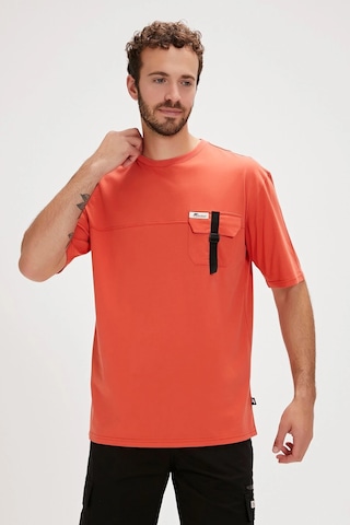 Bad Bear Clıfford T-shırt Turuncu Erkek Tshirt Siyah