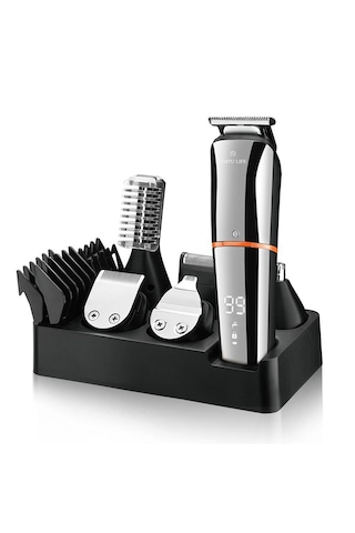 Emtulife Lı-1386 6in1 Erkek Bakım Kiti Saç Sakal ve Tüm Vücut Bakım Seti