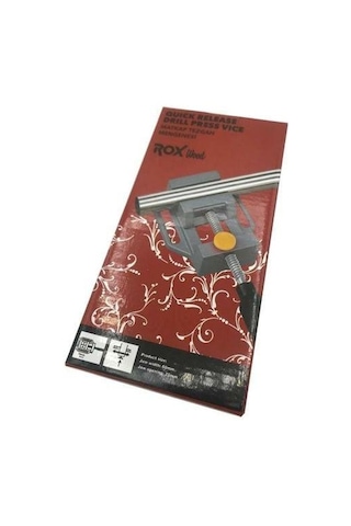 Rox Wood 0094 Alüminyum Mini Sütunlu Matkap Tezgahı Mengenesi 70 Mm