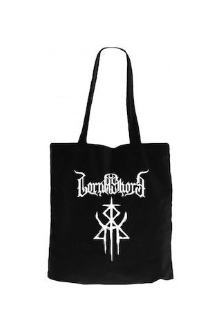 Lorna Shore İmmortal Siyah Kanvas Bez Çanta Siyah