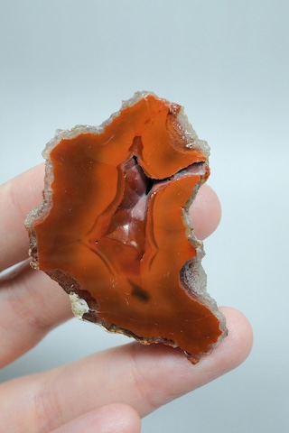 Red Fox Agat, Alev Alev Yanık Turuncu Kızıl Siyah Deniz Akik