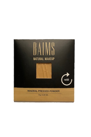 Baims Mineral Pressed Powder Refill 30 Medium Dark